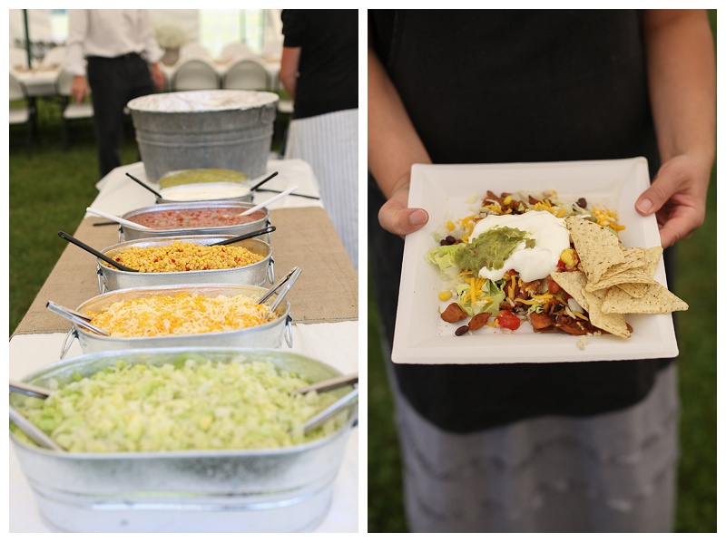 Both Lee and Ruth love Chipotle. The menu, atmosphere, and couple all added to a casual and fun reception.
