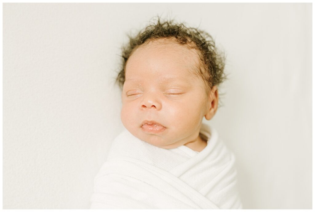 newborn baby portrait 