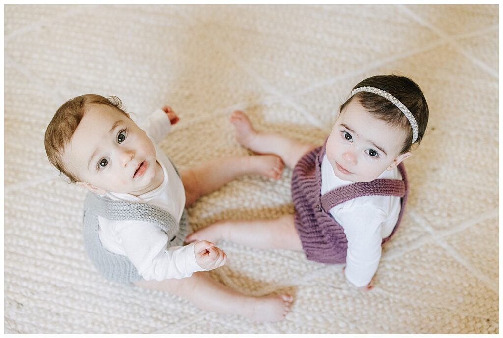 6 month twin session. 