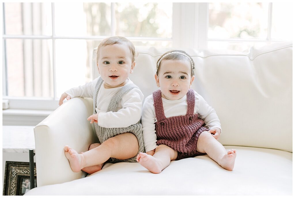 6 month twin session. 