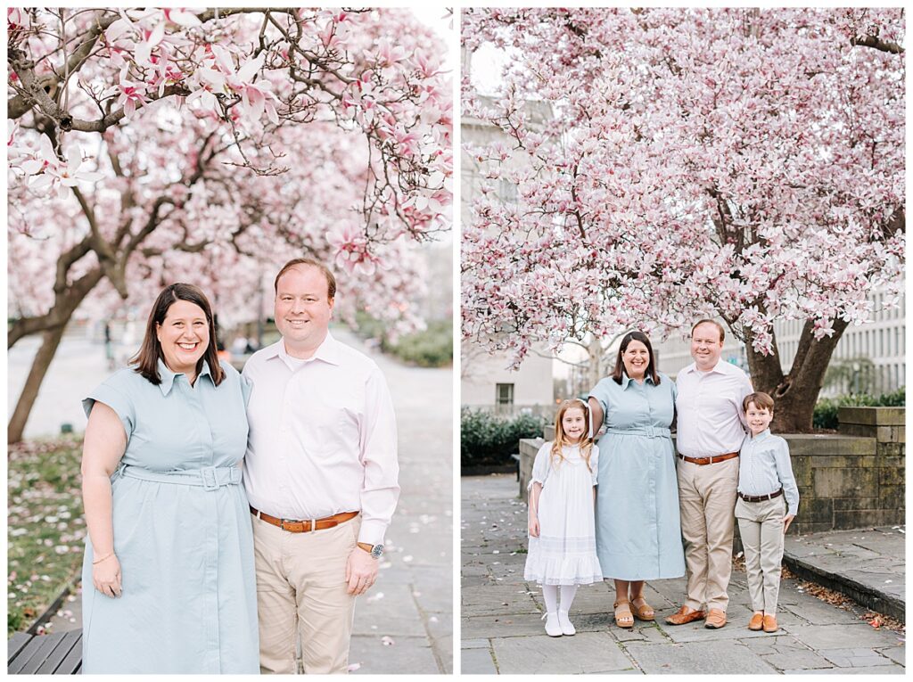 Magnolia Blossom Family Session