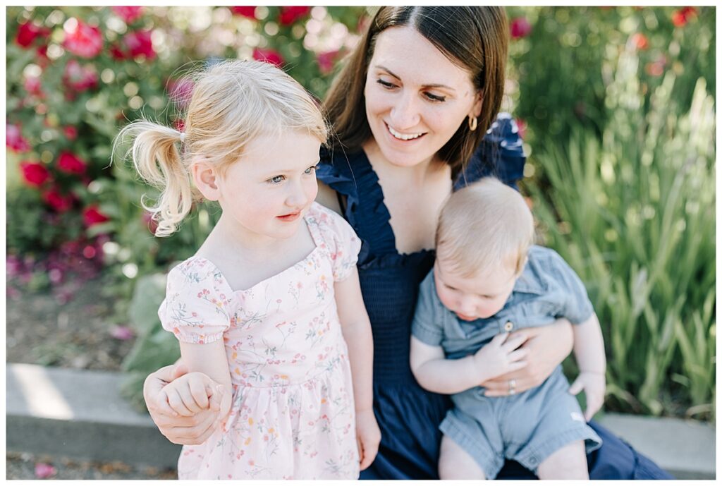 Colorful Spring Family Session