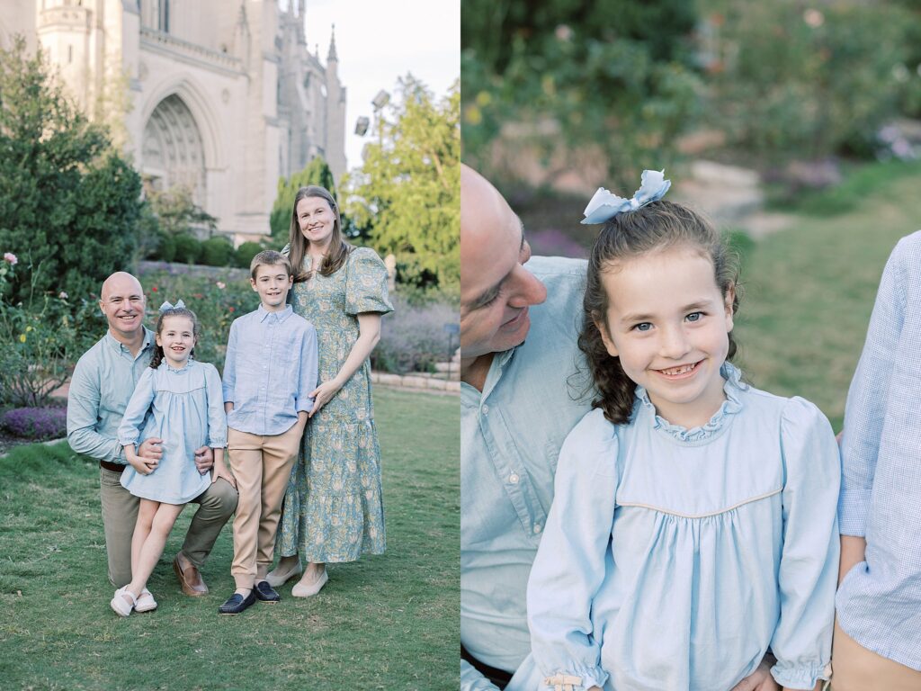 Family Photos in Bishop's Garden
