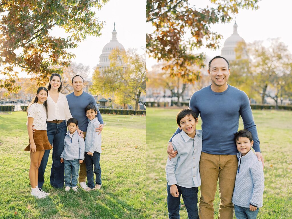 Fall Family Session at the Capitol 