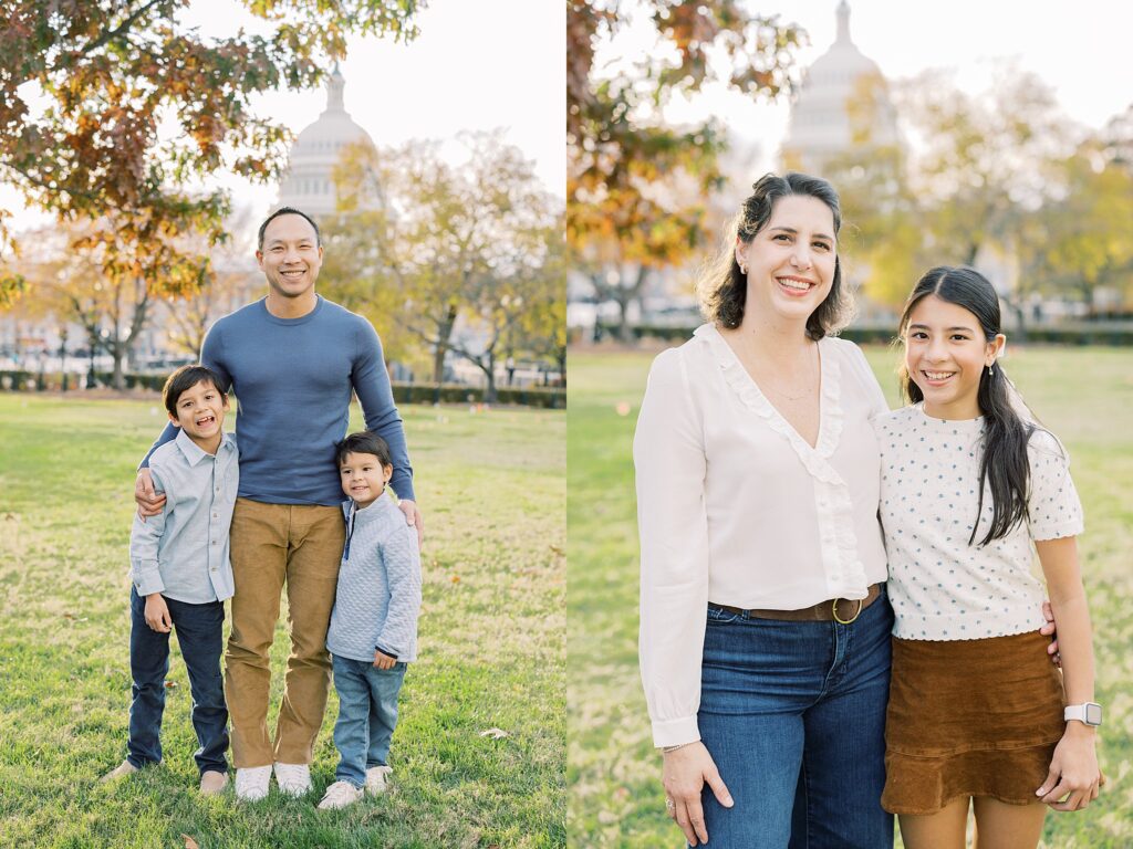 Fall Family Session at the Capitol 