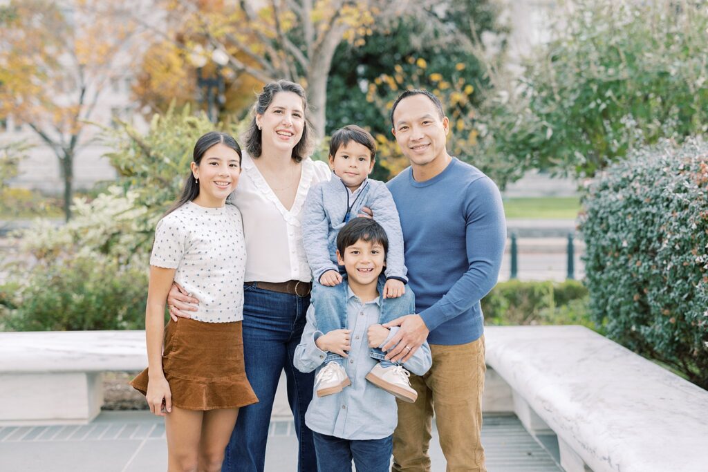 Fall Family Session at the Capitol 