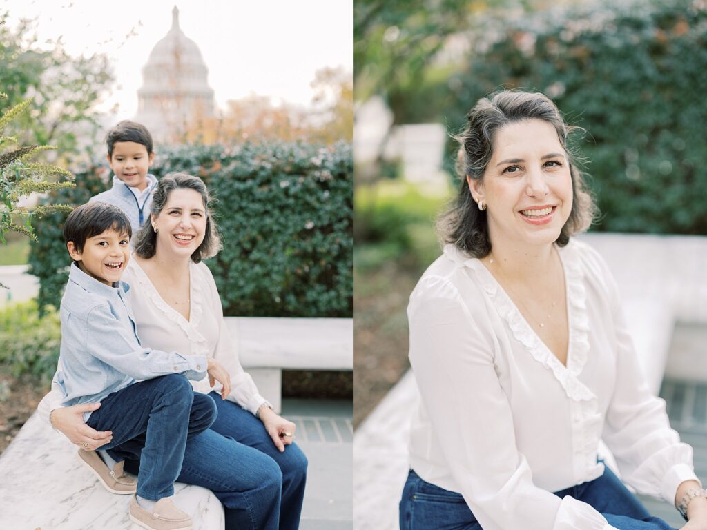 Fall Family Session at the Capitol 