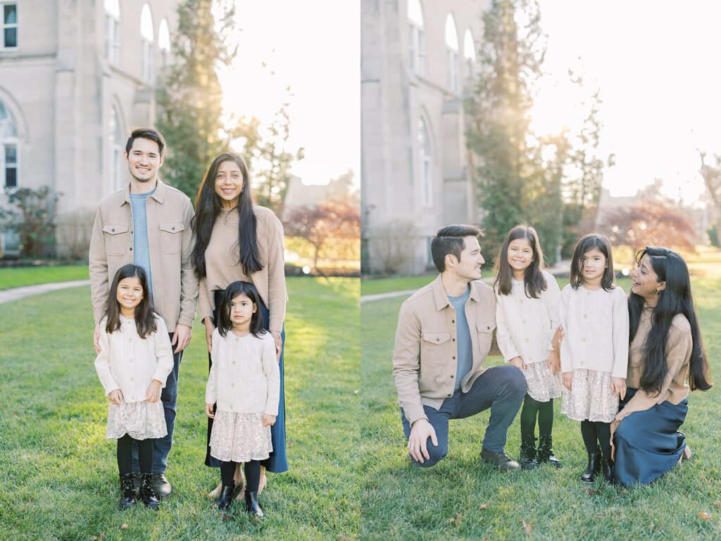 Winter Family Photos in DC 