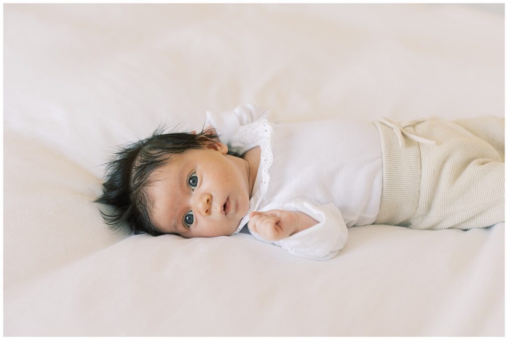 Cozy Winter Newborn Session on Capitol Hill
