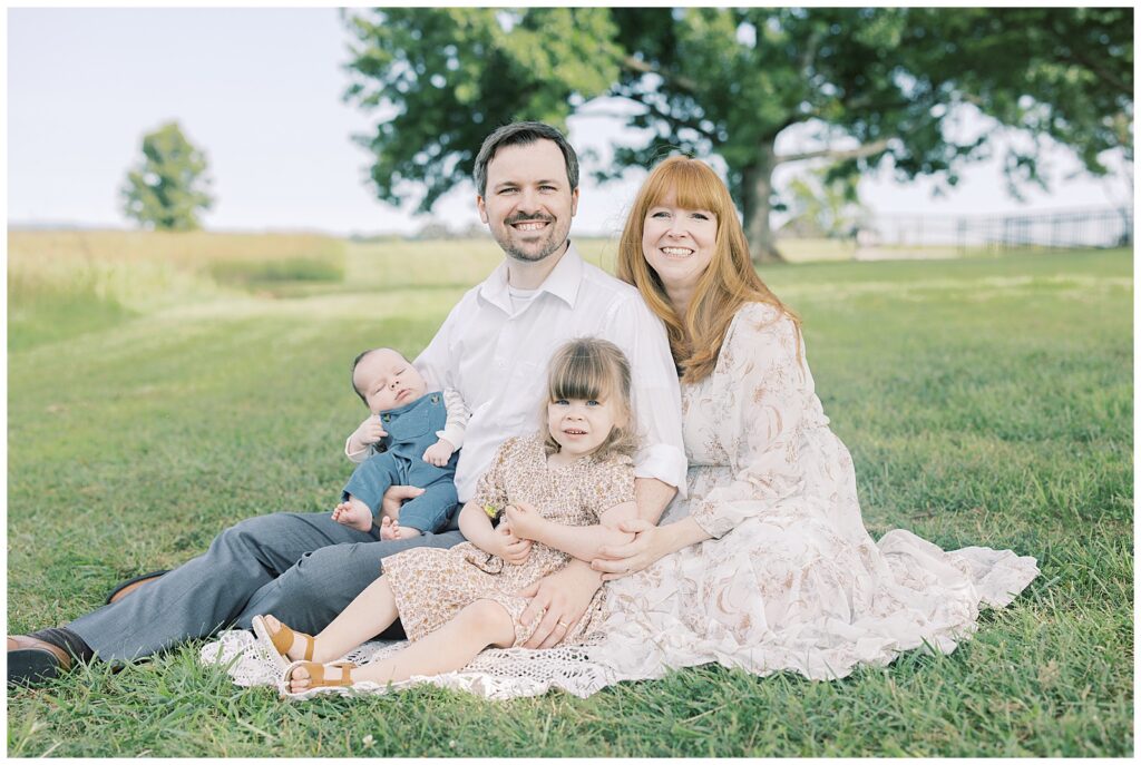 Family Session at Manassas Battlefield