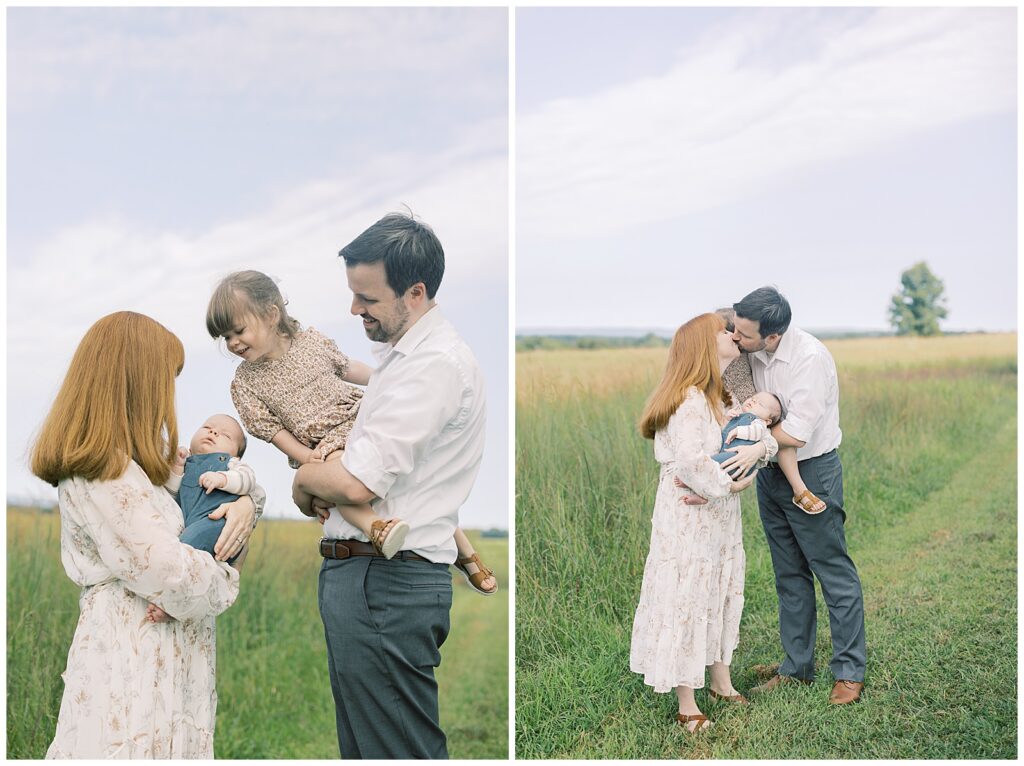 Family Session at Manassas Battlefield