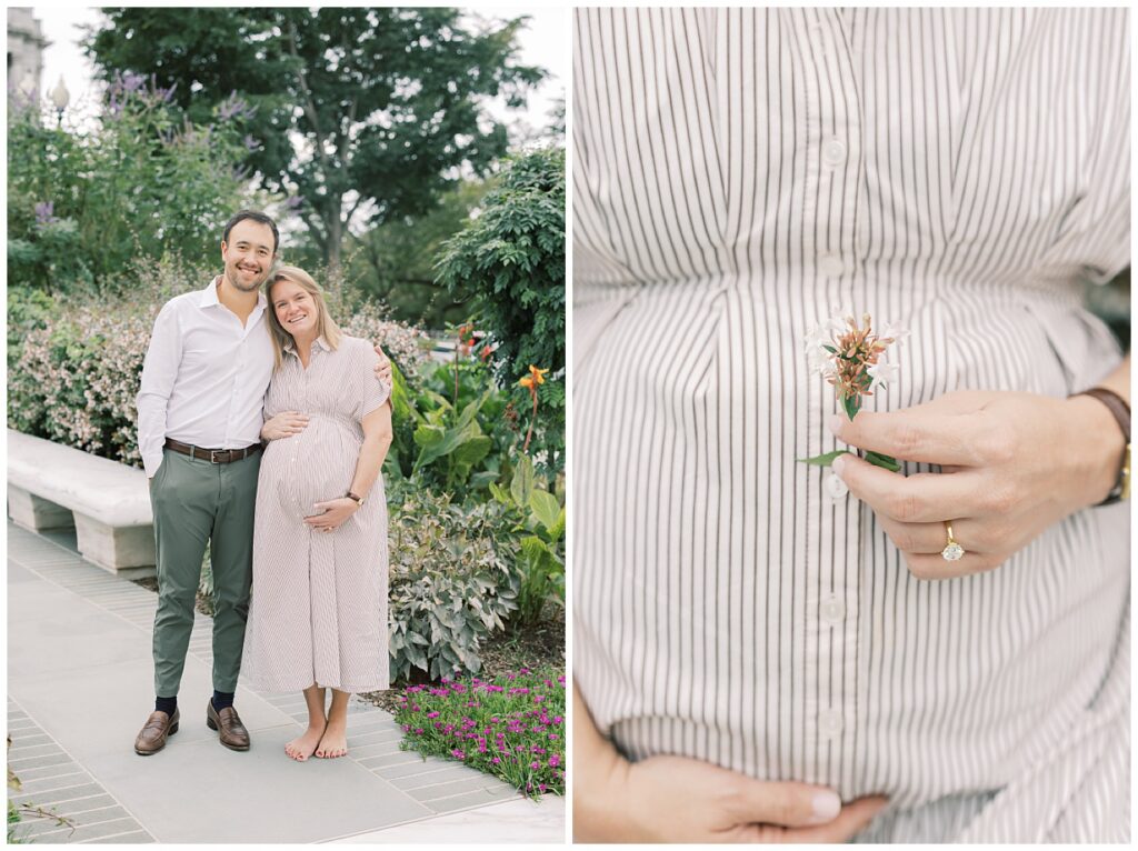 maternity photos at the Supreme Court